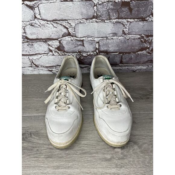 Mephisto RunOff Air Bag System White Leather Lace Up Shoes Women’s Sz 9M US/40EU - Picture 2 of 16